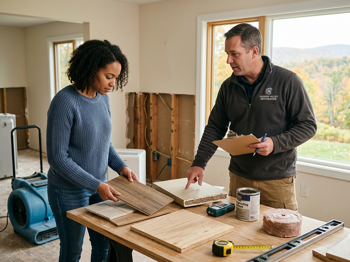 Choosing Materials for Repairs After Water Exposure