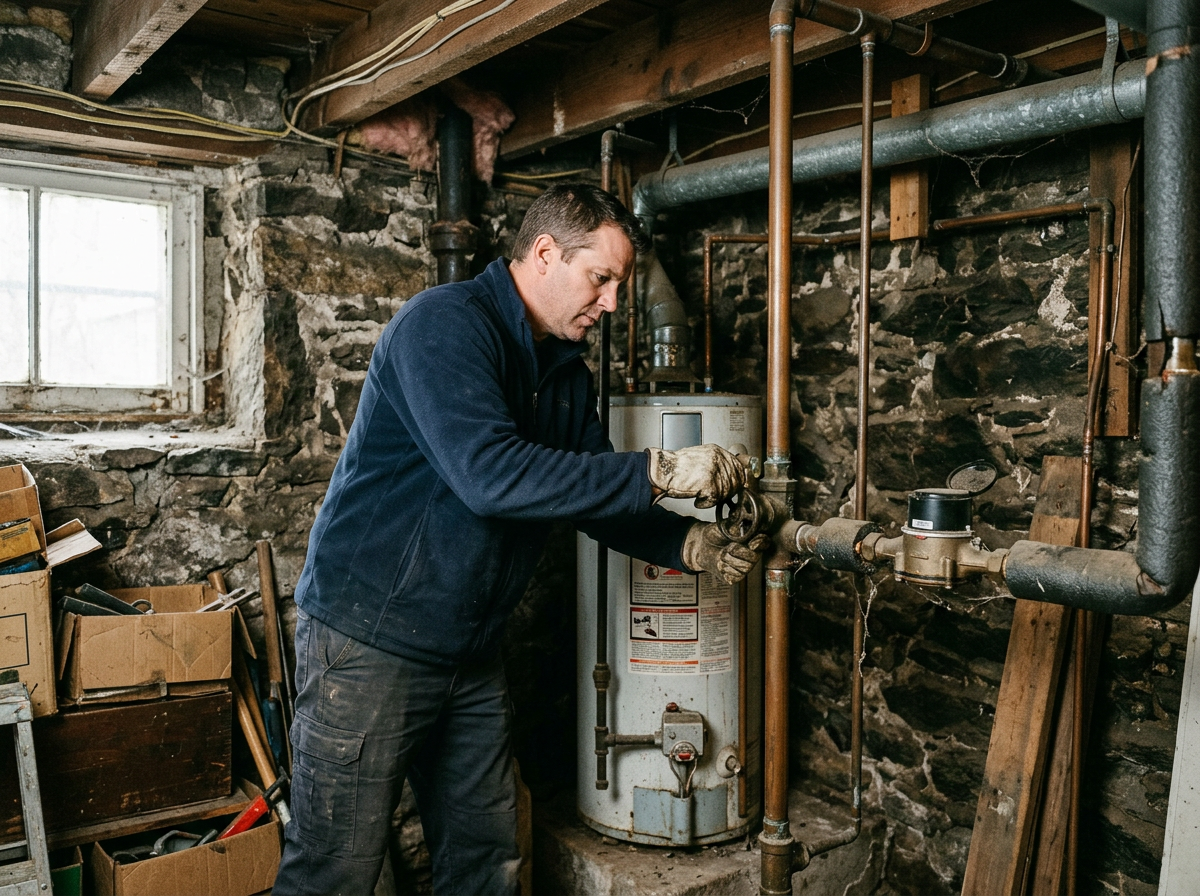 Emergency Water Shutoff Locations in Older Homes