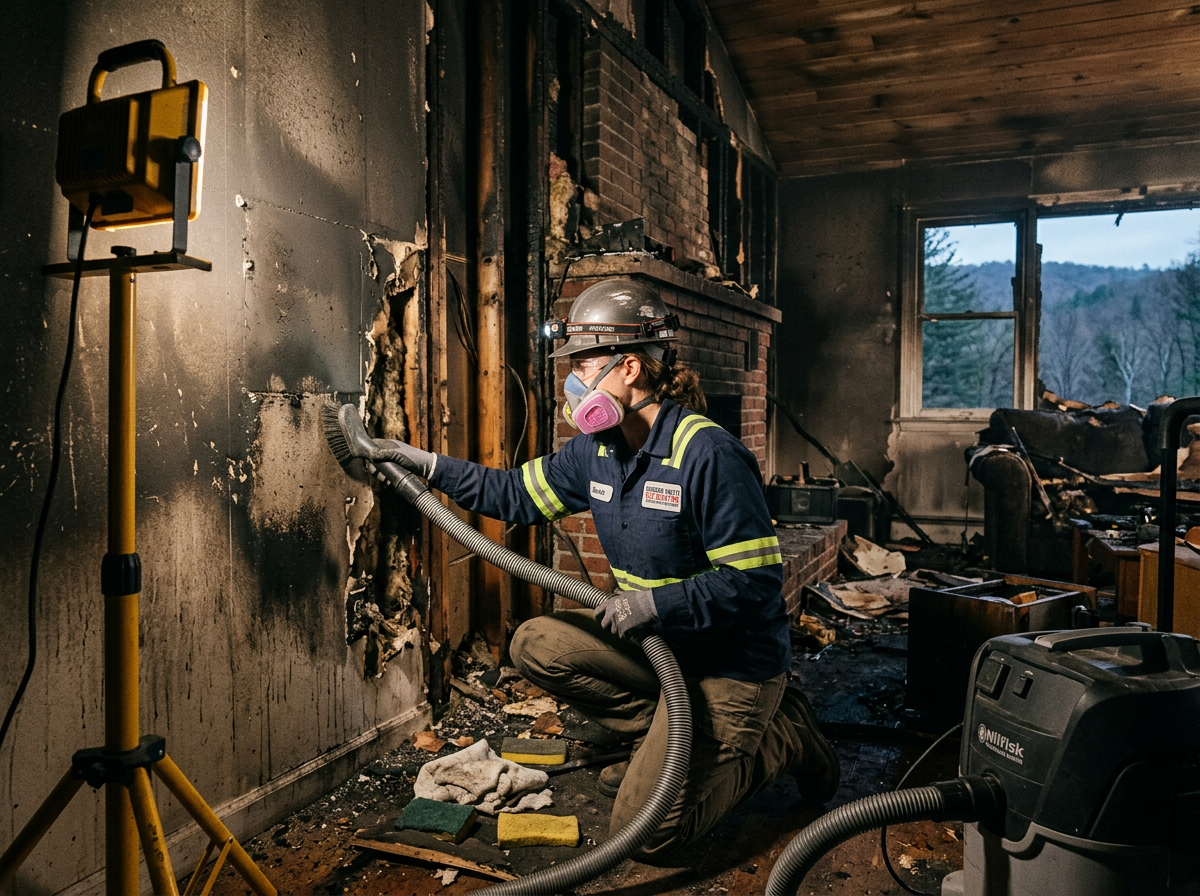 Fire Damage Restoration in Tarrytown