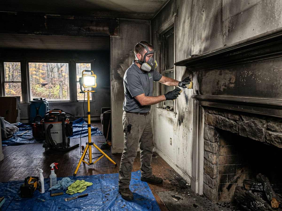 Smoke Damage Restoration in Tarrytown